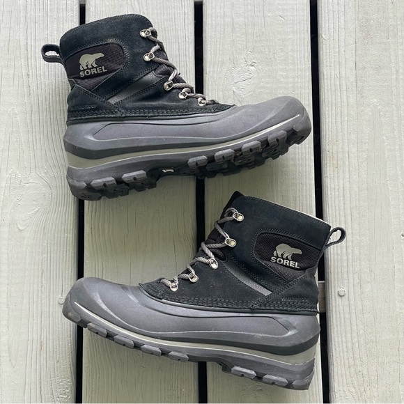 Sorel Buxton Waterproof Lace Up Winter Boots Men’s 8 200g Insulation Snow Boots - Picture 1 of 11